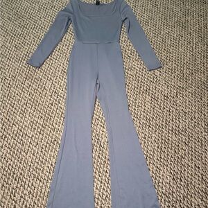 Elegant Blue Jumpsuit